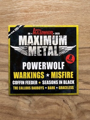 MAXIMUM METAL CD VOL.295 METAL HAMMER MAGAZIN NEU   Rock Death Power Black Metal