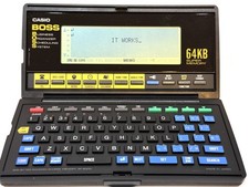 Casio SF 8000 B.O.S.S. Business Org, Sch, Sys. Batteries Tested Good