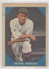 1960 Fleer Baseball Greats Heinie Manush #18 HOF lu5