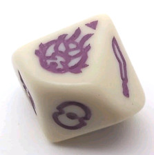 SINGLE Vintage TSR Dragon Dice Die AMAZONS CHIMERA Very Rare Monster