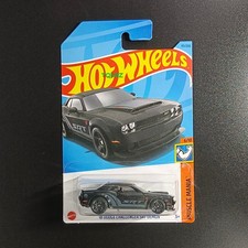 2023 Hot Wheels Muscle Mania '18 Dodge Challenger SRT Demon 1:64 Black Unopened