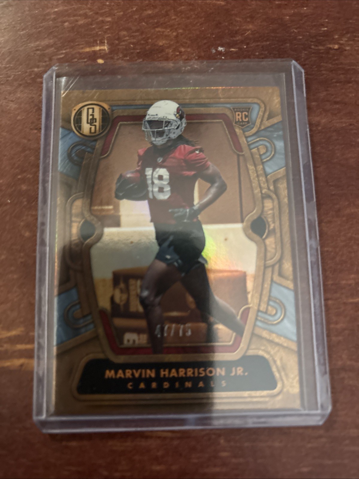 2024 Panini Gold Standard - Rookies Marvin Harrison Jr. #107 Platinum /75 (RC)
