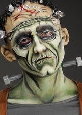 Halloween Frankenstein Monster Fancy Dress Accessory Neck Bolts on Bendable Wire