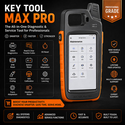Brand New Original Xhorse Key Tool MAX Pro OBD Key Programmer Diagnostic Scanner