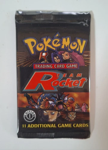 Pokemon TCG Team Rocket 1st Edition Booster Pack Unweighed Sealed
