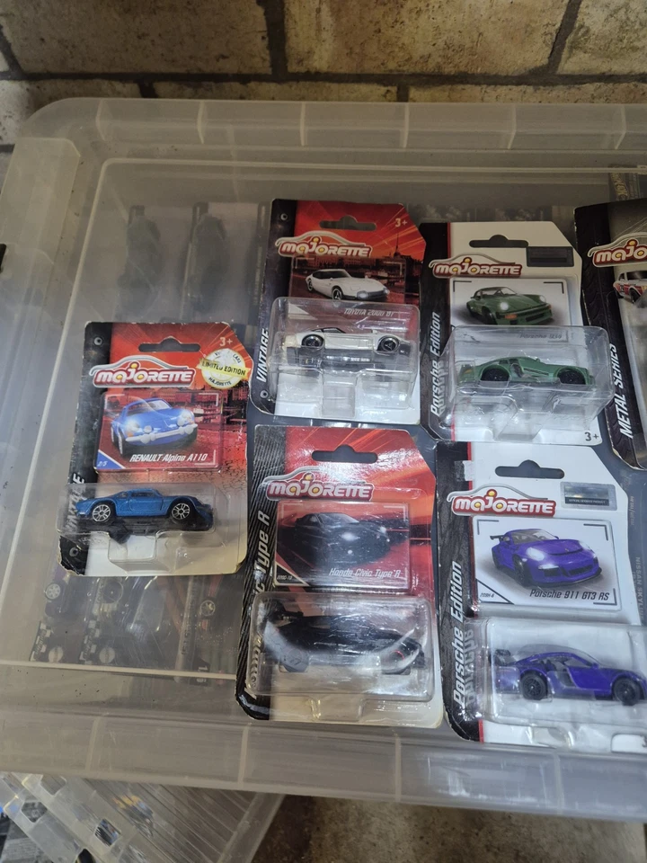 MAJORETTE bundle porsche toyota celica Renault honda - Image 3 of 3