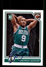 Signed Basketball Card Auto Demetrius Jackson 2016-17 Panini Complete #60