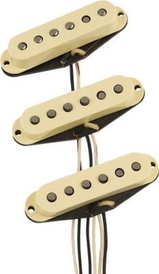 Fender Pure Vintage '57 Stratocaster Pickup Set (Made in USA) with Covers