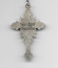 Our Lady's Companions 30 Inch White Glass Beaded Christian / Catholic Rosary — photo 5