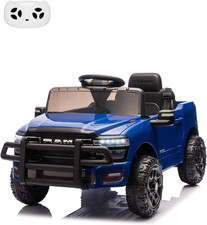 Kids Ride on Cars, Licensed RAM 12V Electric Ride on Truck Car W/Remote Control,