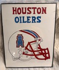 Houston Oilers NFL Black 11x14 Wall Mount Frame, Matte Finish Clear Glass — photo 3