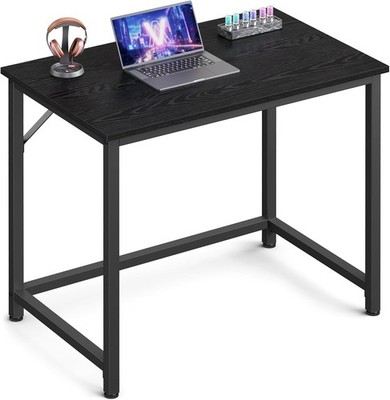 VASAGLE Computertisch 80x50cm Homeoffice Schreibtisch mit Schublade schwarz Arbeitszimmer Schreiben