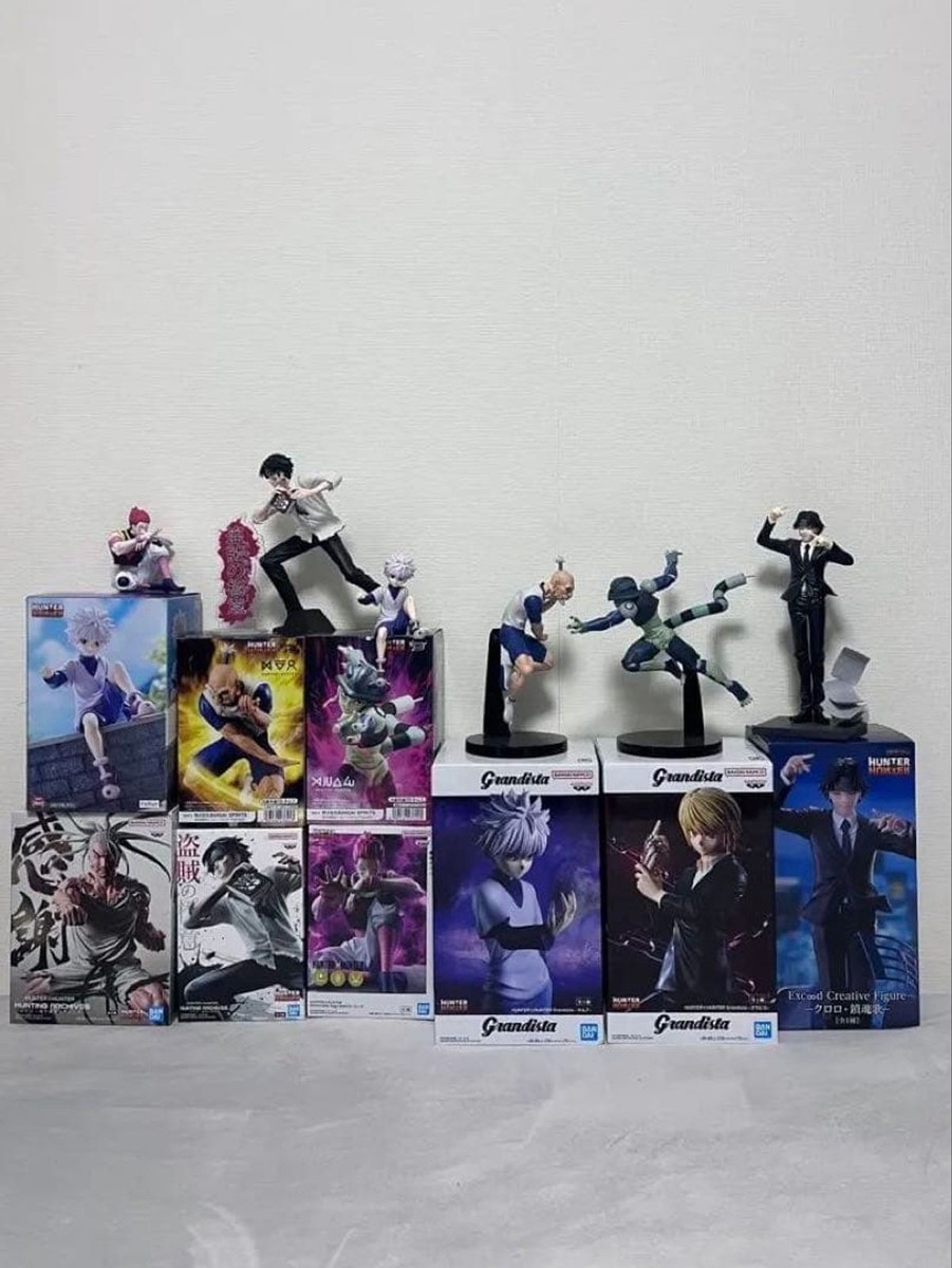 HUNTER x HUNTER Figures - Chrollo, Killua, Netero, Kurapika