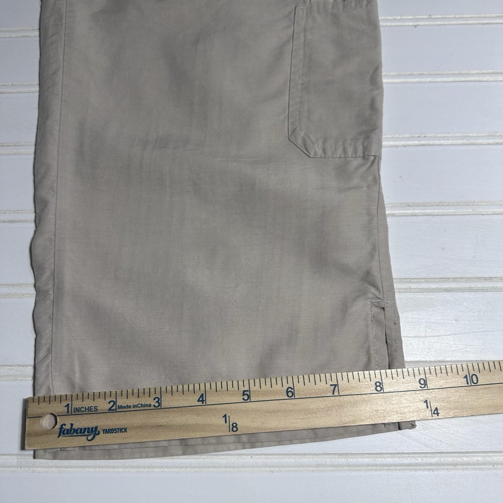Columbia Tan Lightweight Capri Pants Women’s Small thumbnail 8