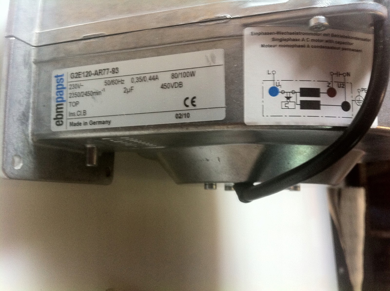 Saunier Duval G2E120-AR77 Fan