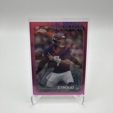 2024 Topps Chrome - C.J. Stroud #83 Pink Refractor