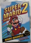 Super Mario Bros 2 Nintendo NES 1988 Video Game With Box, Manual & Sleeve