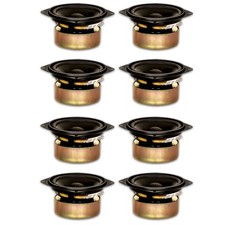 8 Goldwood Sound GW-204/4S Shielded 4" Woofers 70 Watts each 4ohm Speakers