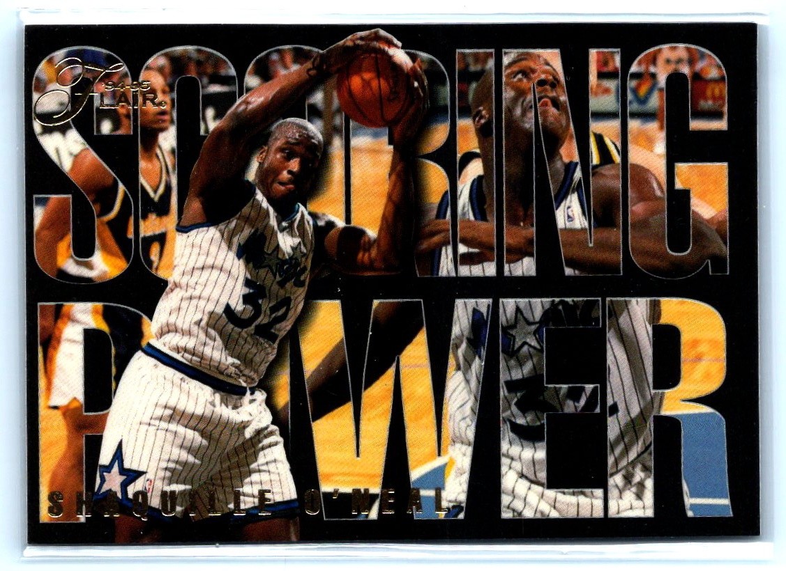 1994-95 Flair #5 Shaquille O'Neal Scoring Power