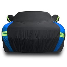 Dodge Challenger Car Cover Waterproof All Fit Dodge Challenger Black-Blue