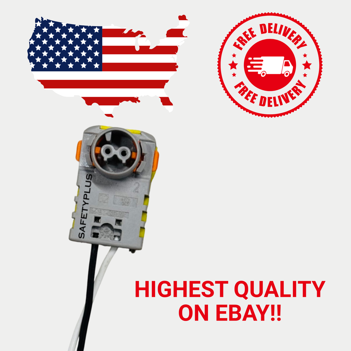 Driver Airbag Clock Spring Plug Connector For 2013-2019 Buick Encore - OEM Style Replacement - Unbranded
