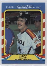 1987 Fleer Limited Edition Baseball Superstars Box Set Glenn Davis #11 10ou