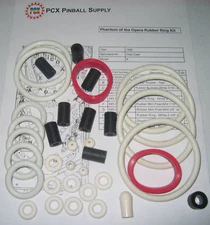 1990 Data East Phantom of the Opera Rubber Ring Kit