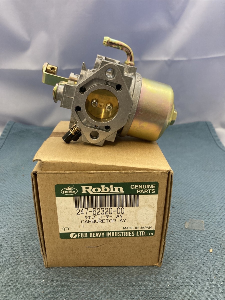 NEW GENUINE SUBARU ROBIN TELEDYNE 247-62320-00 CARBURETOR ASSEMBLY  