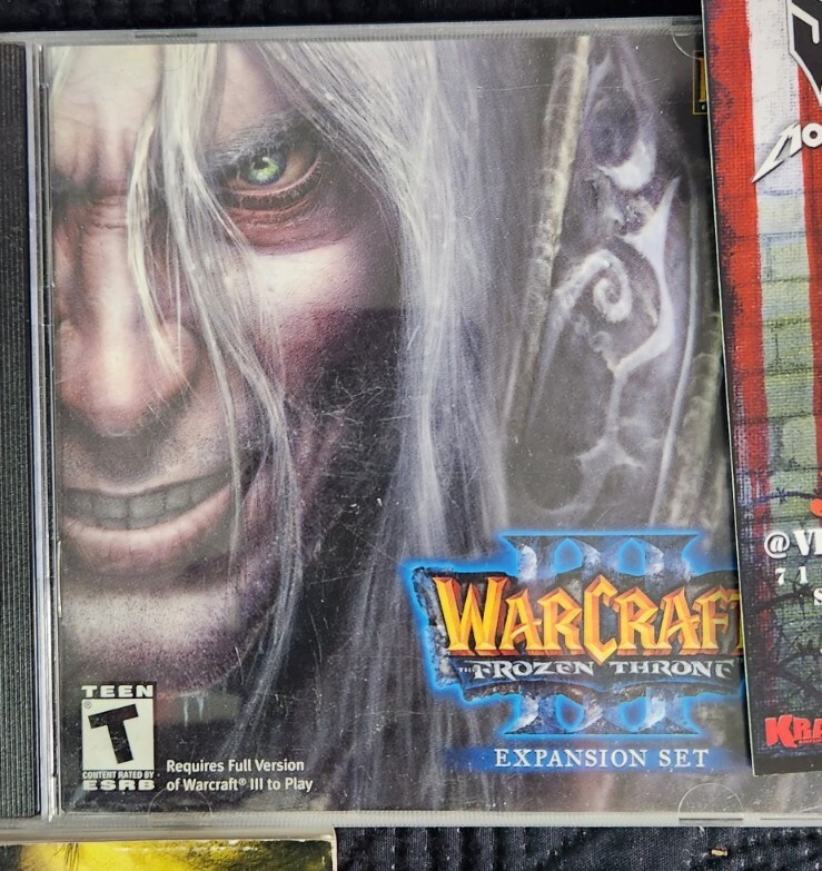 WarCraft III 3 Battle Chest Reign of Chaos with Expansion and