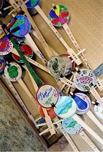 Sanshin Ryukyu Okinawa Shamisen Japanese Kankara Handmade Kit Music instrument - Picture 6 of 6