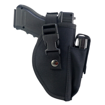 Tactical OWB Belt Gun Holster Waist Pistol Holster with Mag Pouch Right Hand 