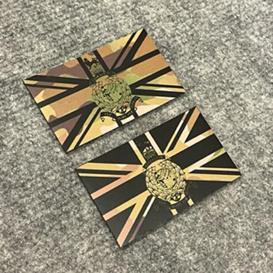 Union Jack Flag IR Style Royal Marines RM Multicam Morale Patch 85mm x 50mm - Image 2 of 4