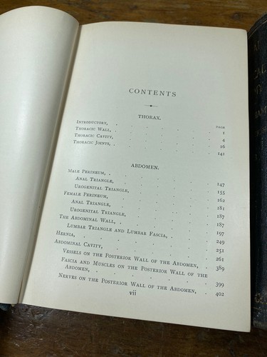 1930 Manual Practical Anatomy Vol 2 & 3 Thorax/Abdomen, Head/Neck, Illustrations - Imagen 8 de 24