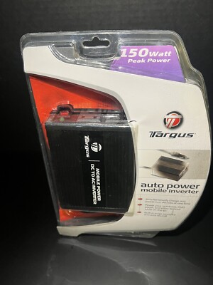 Targus PA390u Auto Power Mobile Inverter 150 Watt Peak Power
