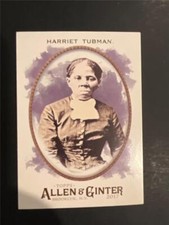 2017 Topps Allen & Ginter #45 Harriet Tubman Future Face of $20 Bill