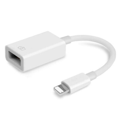 To Camera USB Female OTG Adapter Cable For Apple iPhone 13 Pro Max 12 iPad iPod