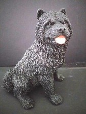 Chow dog ornament gift figure model Castagna hand made with certificate new