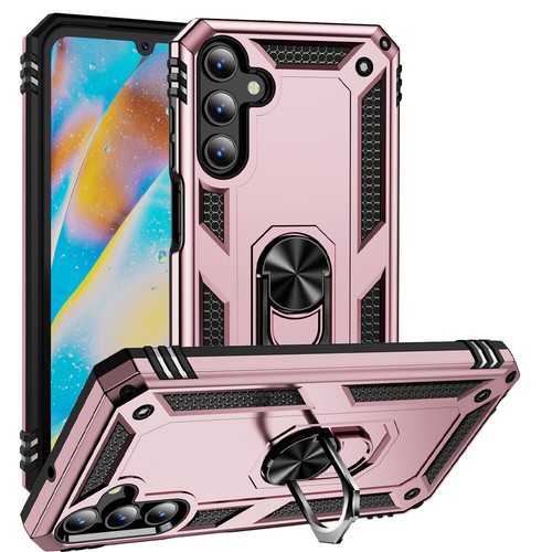 For Samsung Galaxy A14 A15 5G Case Ring Kickstand Cover+Tempered Glass Protector - Photo 18 sur 18