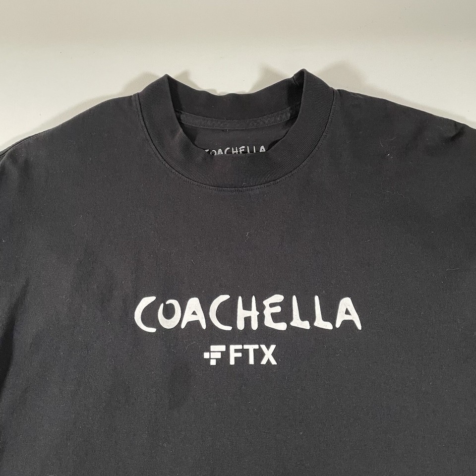 Coachella Ftx Shirt M 2022 Music Arts Festival Desert Crater Graphic Flower eBay