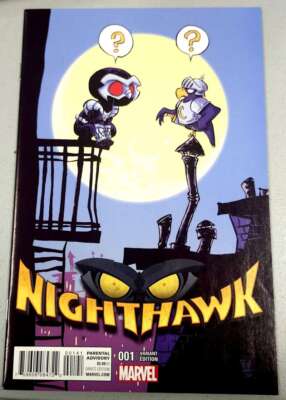 Nighthawk #1 Skottie Young Variant 2016 Marvel