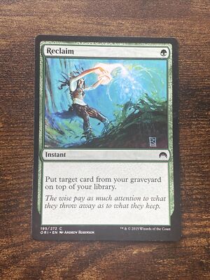 Reclaim (195) Magic Origins MTG Magic The Gathering D8371*