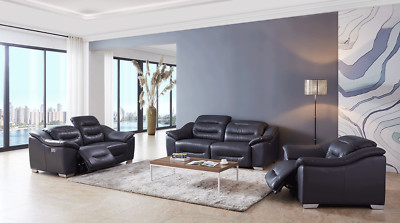 ESF 972 Dark Grey Extravaganza Collection Living Room 3 Piece Set