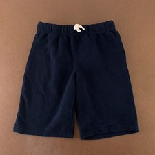 The Children's Place Boys Size 16 Navy Blue Drawstring Sweat Shorts New