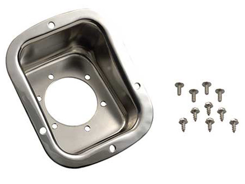 Cadre d'orifice de réservoir en acier pour Jeep CJ de 1976 à 1986