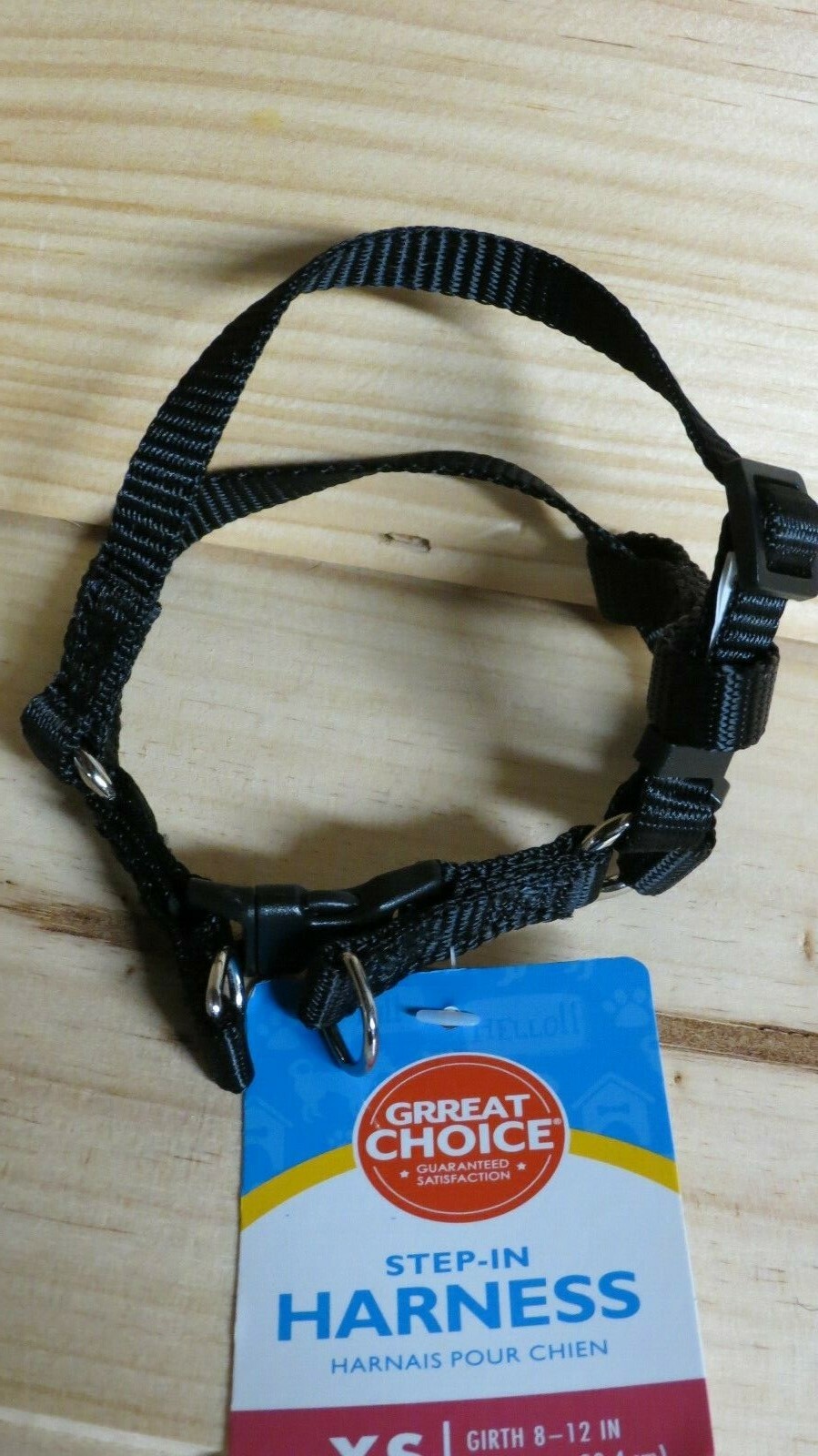 grreat choice step in harness