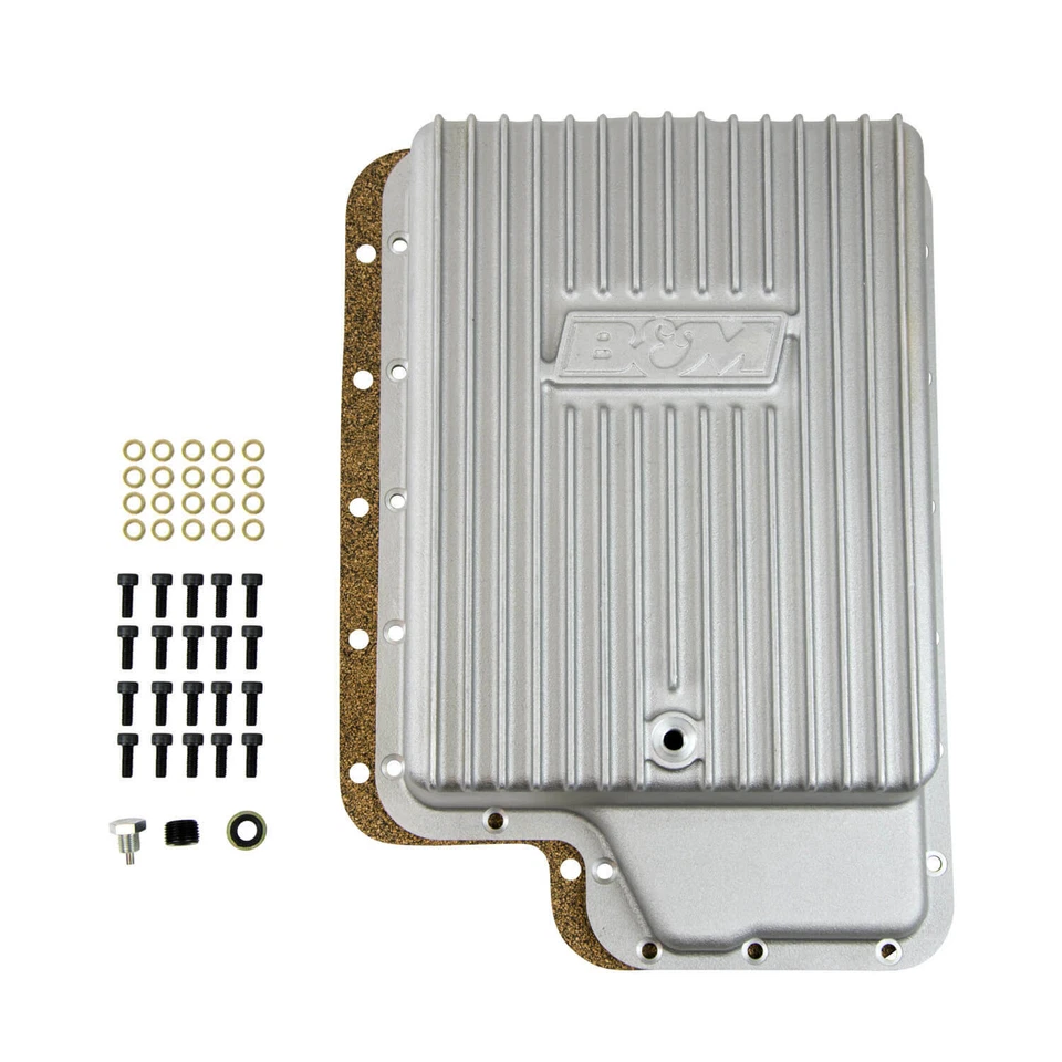 B&M Hi-Tek алюминиевый глубокий поддон для 1984-2005 Ford E40D 4R100 5R110W коробки передач - Изображение 2 из 4