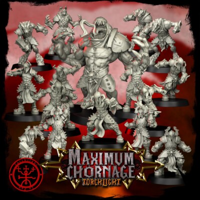 Maximum Chornage - Khorne Team,  fantasy football team designed by Torchlight