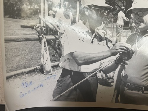 Vintage Gorilla Golf Club Photo 9 x 7 inch balck and white Senior Championship - Picture 3 of 5
