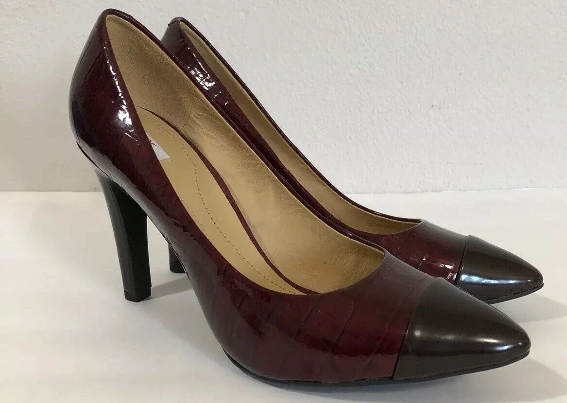 Geox burgundy shoes top