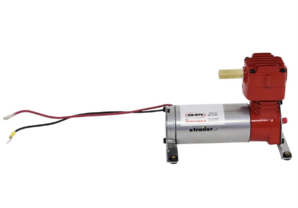 Medidor analógico Firestone Air Command con compresor de alta resistencia trayectoria única 150 psi Foto 3 de 4